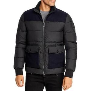 New Michael Kors Men Black Heavy Puffer Winter Quilted Jacket US XL MSRP $298
